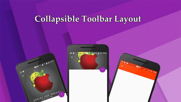Collapsing Toolbar Layout – Android Design Support Library #1