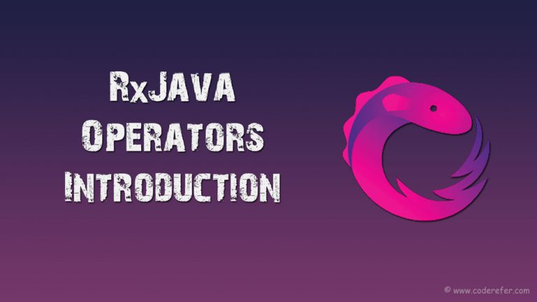 rxjava operators