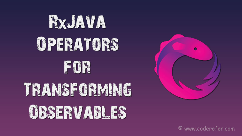 rxjava transform operators